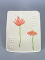Majolica Stamped Tray