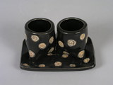 Cordial Cups with Small Tray View #1