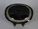 This hand built serving bowl is a bit deeper and includes texture from one of my favorite stamps...